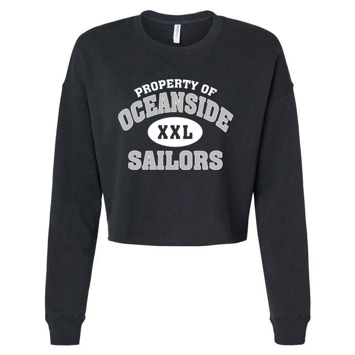 Oceanside High School Cropped Pullover Crew