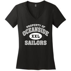 Oceanside High School Women's V-Neck T-Shirt