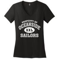 Oceanside High School Women's V-Neck T-Shirt