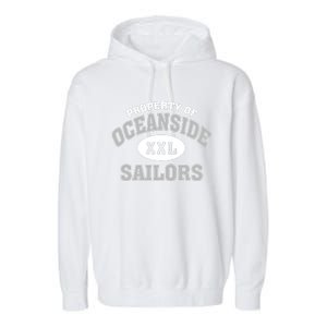 Oceanside High School Garment-Dyed Fleece Hoodie