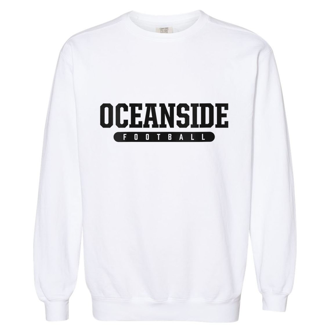 Oceanside High School Football Garment-Dyed Sweatshirt