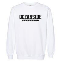 Oceanside High School Football Garment-Dyed Sweatshirt