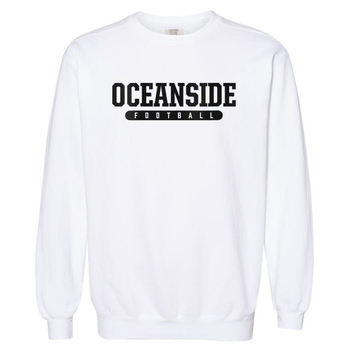 Oceanside High School Football Garment-Dyed Sweatshirt