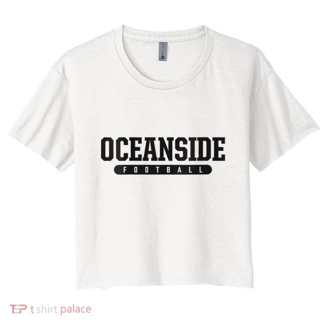 Oceanside High School Football Crop Top
