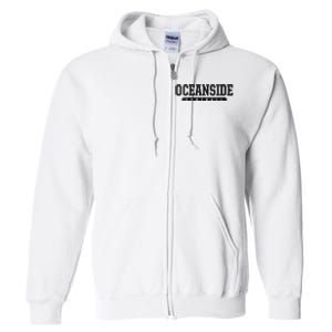 Oceanside High School Football Full Zip Hoodie