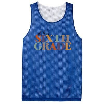 Oh Hey Sixth Grade Teacher Great Gift 6Th Grade Teachers Cute Gift Mesh Reversible Basketball Jersey Tank