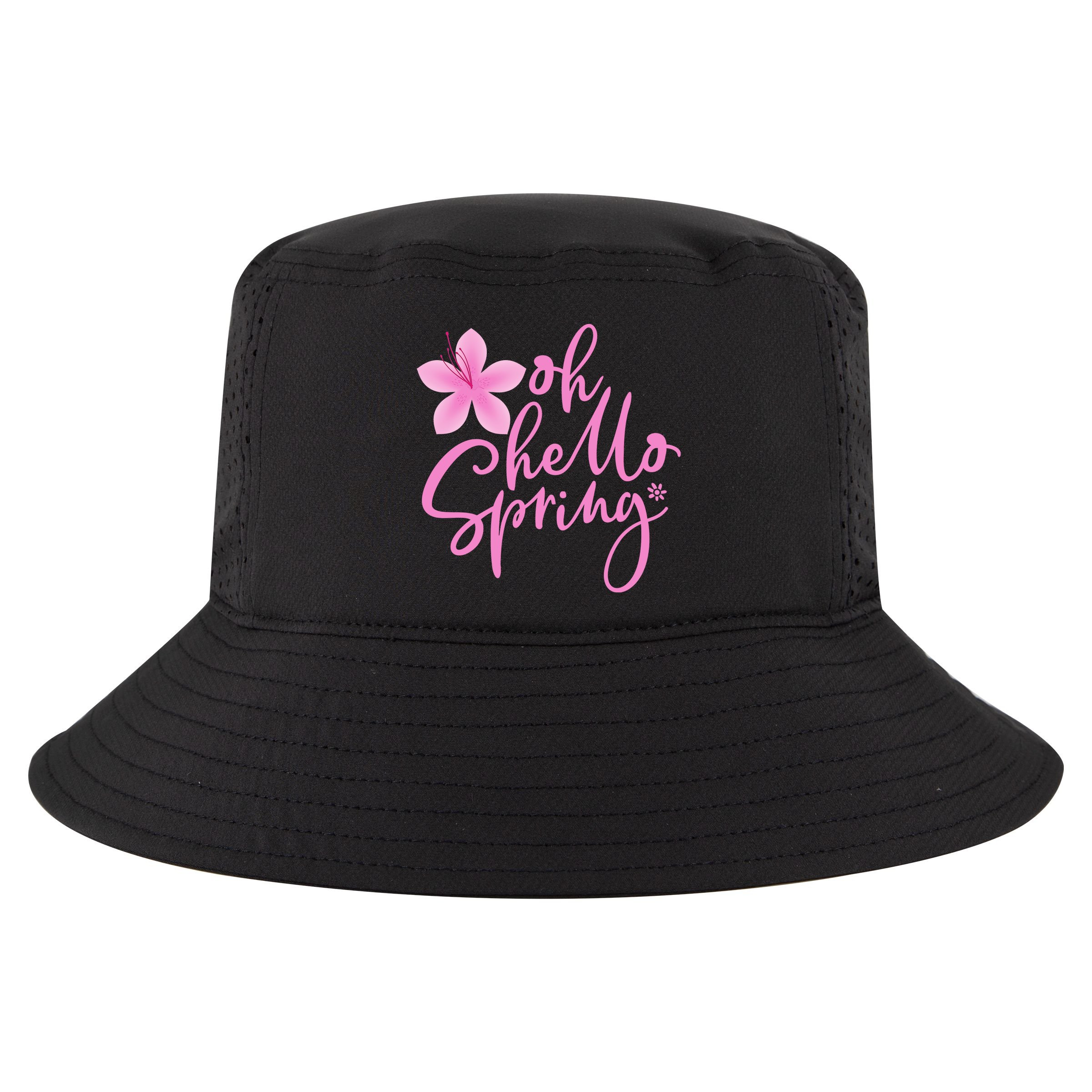 Oh Hello Spring Cute Cool Comfort Performance Bucket Hat