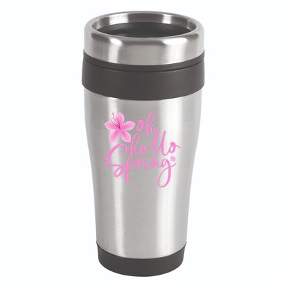 Oh Hello Spring Cute 16oz Travel Tumbler