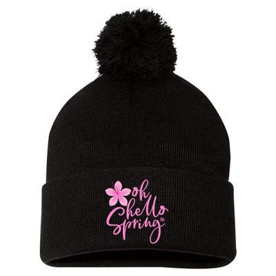 Oh Hello Spring Cute Pom Pom 12in Knit Beanie