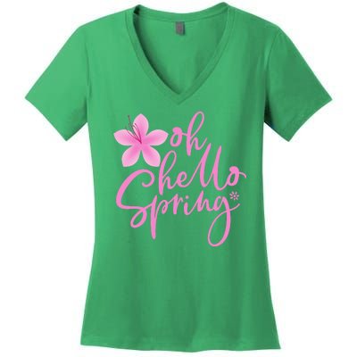 Oh Hello Spring Cute Women's V-Neck T-Shirt