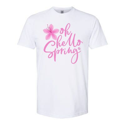 Oh Hello Spring Cute Softstyle® CVC T-Shirt