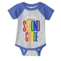 Oh Hey Second Grade Hello Second Grade Teacher Grade 2 Team Gift Infant Baby Jersey Bodysuit