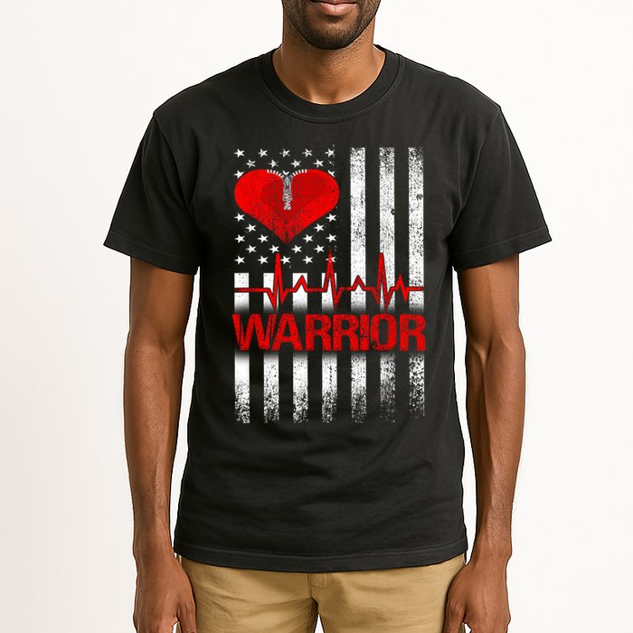 Open Heart Surgery Warrior Gift For Heart Patients Survivor Tall T-Shirt