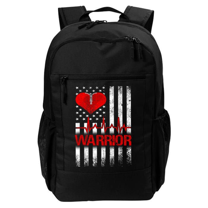 Open Heart Surgery Warrior Gift For Heart Patients Survivor Daily Commute Backpack