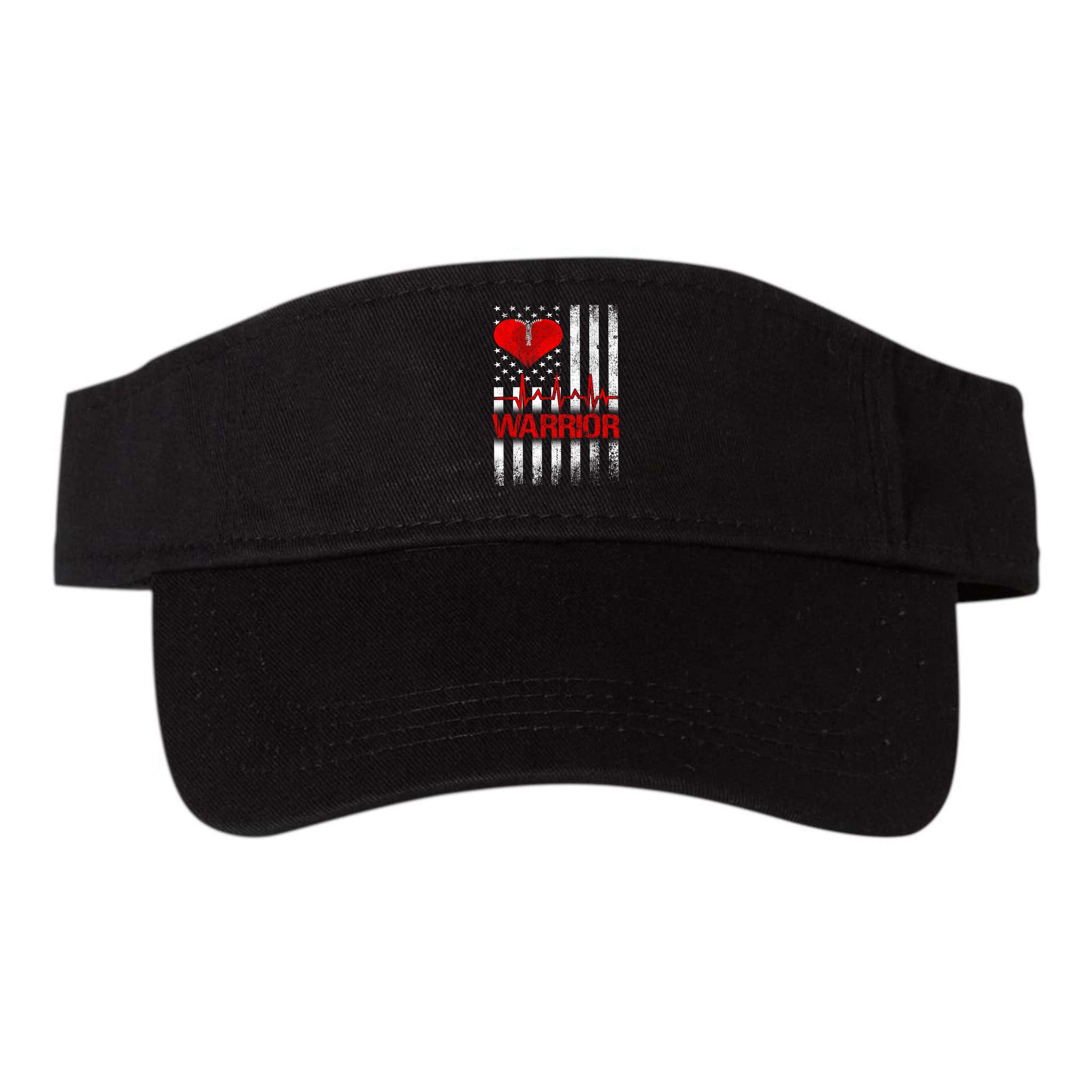 Open Heart Surgery Warrior Gift For Heart Patients Survivor Visor