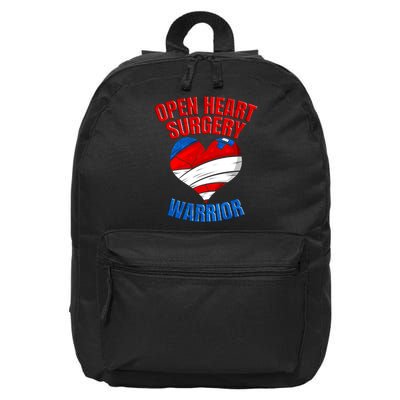 Open Heart Surgery Warrior 16 in Basic Backpack