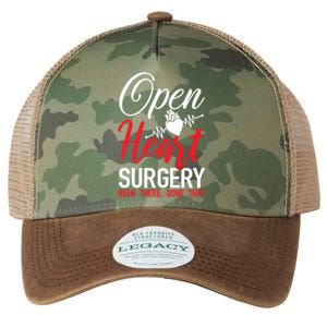 Open Heart Surgery Gift Heart Disease Awareness Gift Legacy Tie Dye Trucker Hat