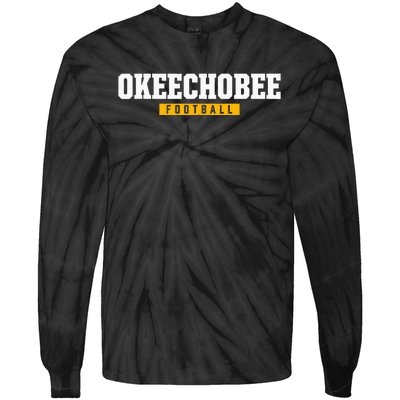 Okeechobee High School Football Hs Tie-Dye Long Sleeve Shirt