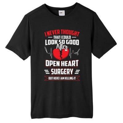 Open Heart Surgery Heart Bypass Cool Gift Tall Fusion ChromaSoft Performance T-Shirt