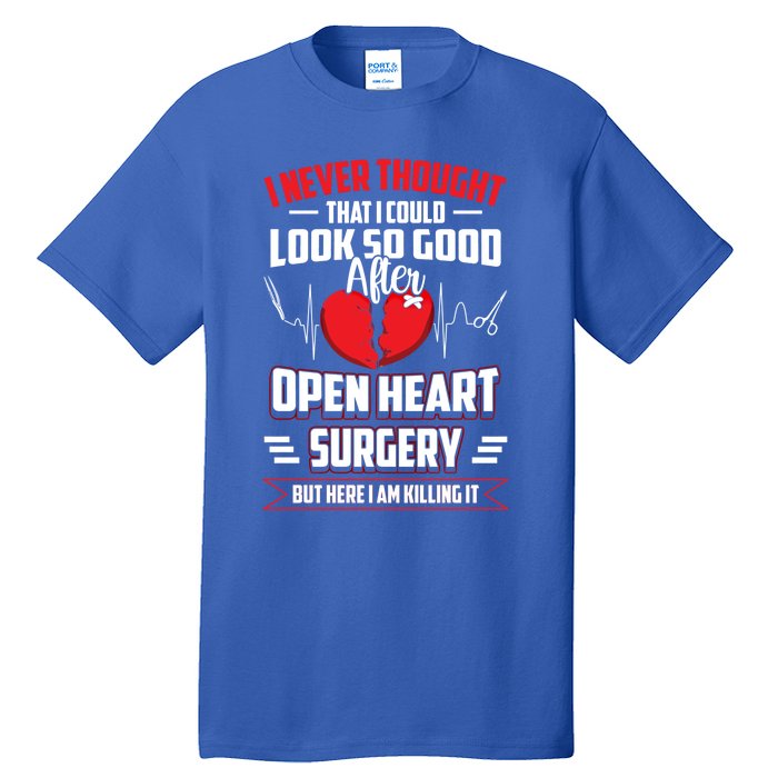 Open Heart Surgery Heart Bypass Cool Gift Tall T-Shirt