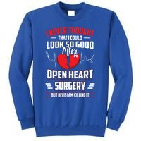 Open Heart Surgery Heart Bypass Cool Gift Tall Sweatshirt