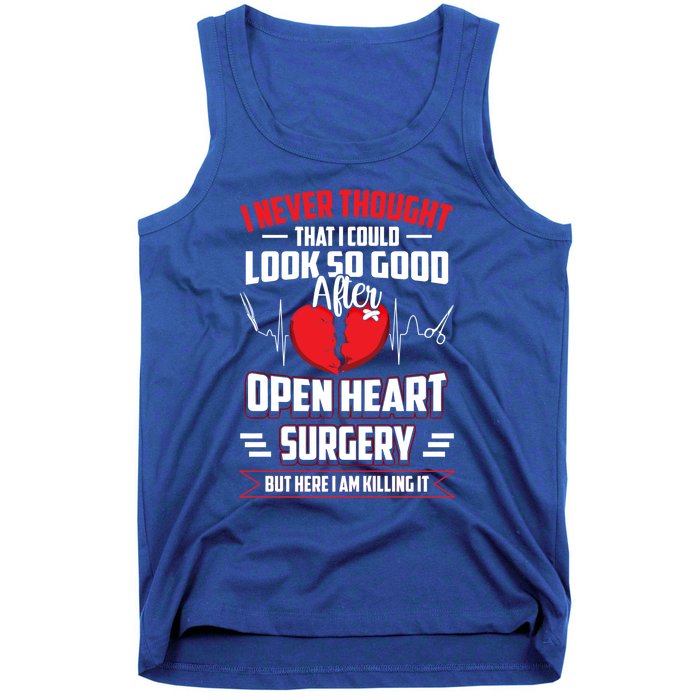 Open Heart Surgery Heart Bypass Cool Gift Tank Top