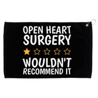 Open Heart Surgery WouldnT Recommend It Heart Bypass Grommeted Golf Towel