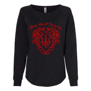 Open Heart Surgery Meaningful Gift Cute Heart Patients Meaningful Gift Womens California Wash Sweatshirt