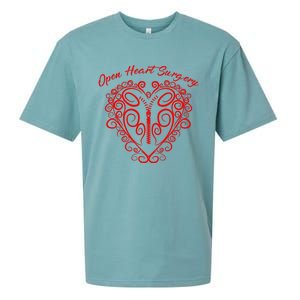 Open Heart Surgery Meaningful Gift Cute Heart Patients Meaningful Gift Sueded Cloud Jersey T-Shirt