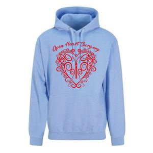 Open Heart Surgery Meaningful Gift Cute Heart Patients Meaningful Gift Unisex Surf Hoodie