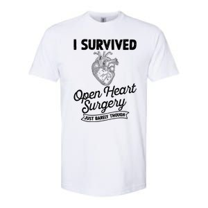 Open Heart Surgery Meaningful Gift Softstyle CVC T-Shirt