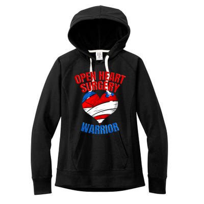 Open Heart Surgery Warrior Gift Women's Fleece Hoodie