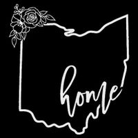 Ohio Home State I Love Ohio O.H.I.O State Map Zip Tote Bag