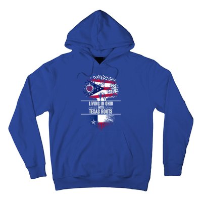 Ohio Home Texas Roots State Tree Flag Proud Love Gift Cool Gift Hoodie