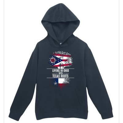 Ohio Home Texas Roots State Tree Flag Proud Love Gift Cool Gift Urban Pullover Hoodie