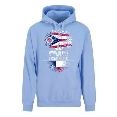 Ohio Home Texas Roots State Tree Flag Proud Love Gift Cool Gift Unisex Surf Hoodie