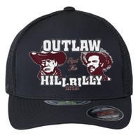 Outlaw Hillbilly Trump Vance 2024 Vintage Gift Flexfit Unipanel Trucker Cap