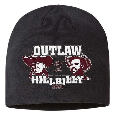 Outlaw Hillbilly Trump Vance 2024 Vintage Gift Sustainable Beanie