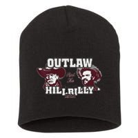 Outlaw Hillbilly Trump Vance 2024 Vintage Gift Short Acrylic Beanie