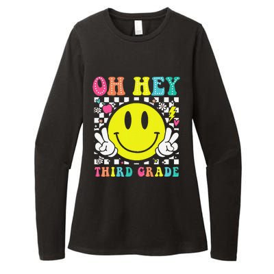 Oh Hey Third Grade Teacher First Day Of School Womens CVC Long Sleeve Shirt