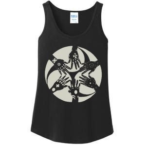 Okinawan Hajichi Traditional Uchina Tattoo Ladies Essential Tank