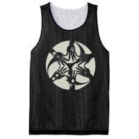 Okinawan Hajichi Traditional Uchina Tattoo Mesh Reversible Basketball Jersey Tank