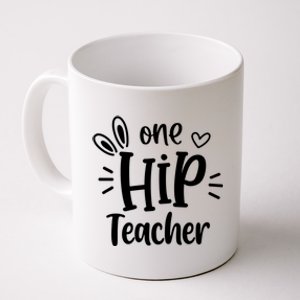 One Hip Teacher Easter Bunny Teacher Happy Easter Day Great Gift Coffee Mug