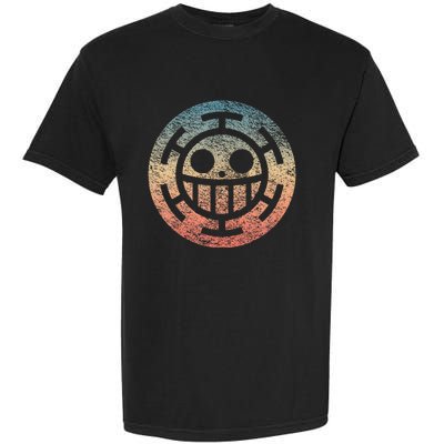 One Heart Trafalgar Sunset Pirate Jolly Roger Garment-Dyed Heavyweight T-Shirt