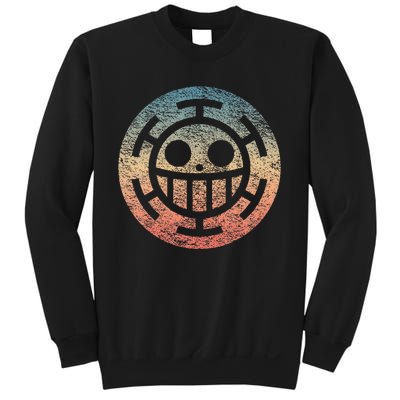 One Heart Trafalgar Sunset Pirate Jolly Roger Sweatshirt