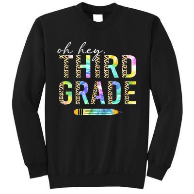 Oh Hey Third Grade Back to School Students 3rd Grade Teacher Sweatshirt