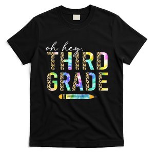 Oh Hey Third Grade Back to School Students 3rd Grade Teacher T-Shirt