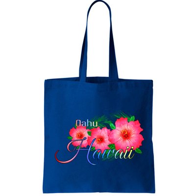 Oahu Hawaii Tropical Flowers Family Vacation Gift Bag
