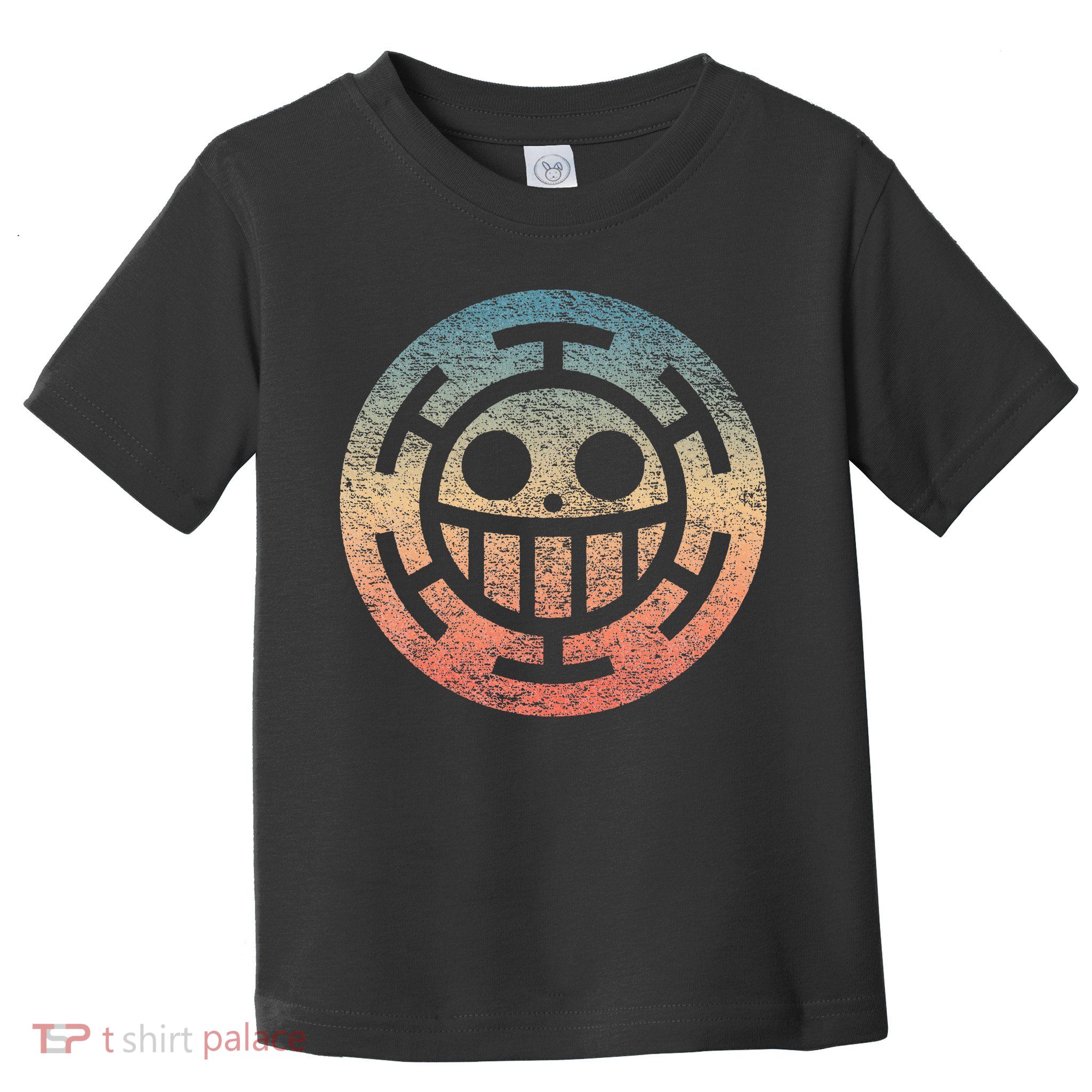 One Heart Trafalgar Sunset Pirate Jolly Roger Toddler T-Shirt