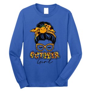 October Halloween Thanksgiving Fall Birthday October Long Sleeve Shirt